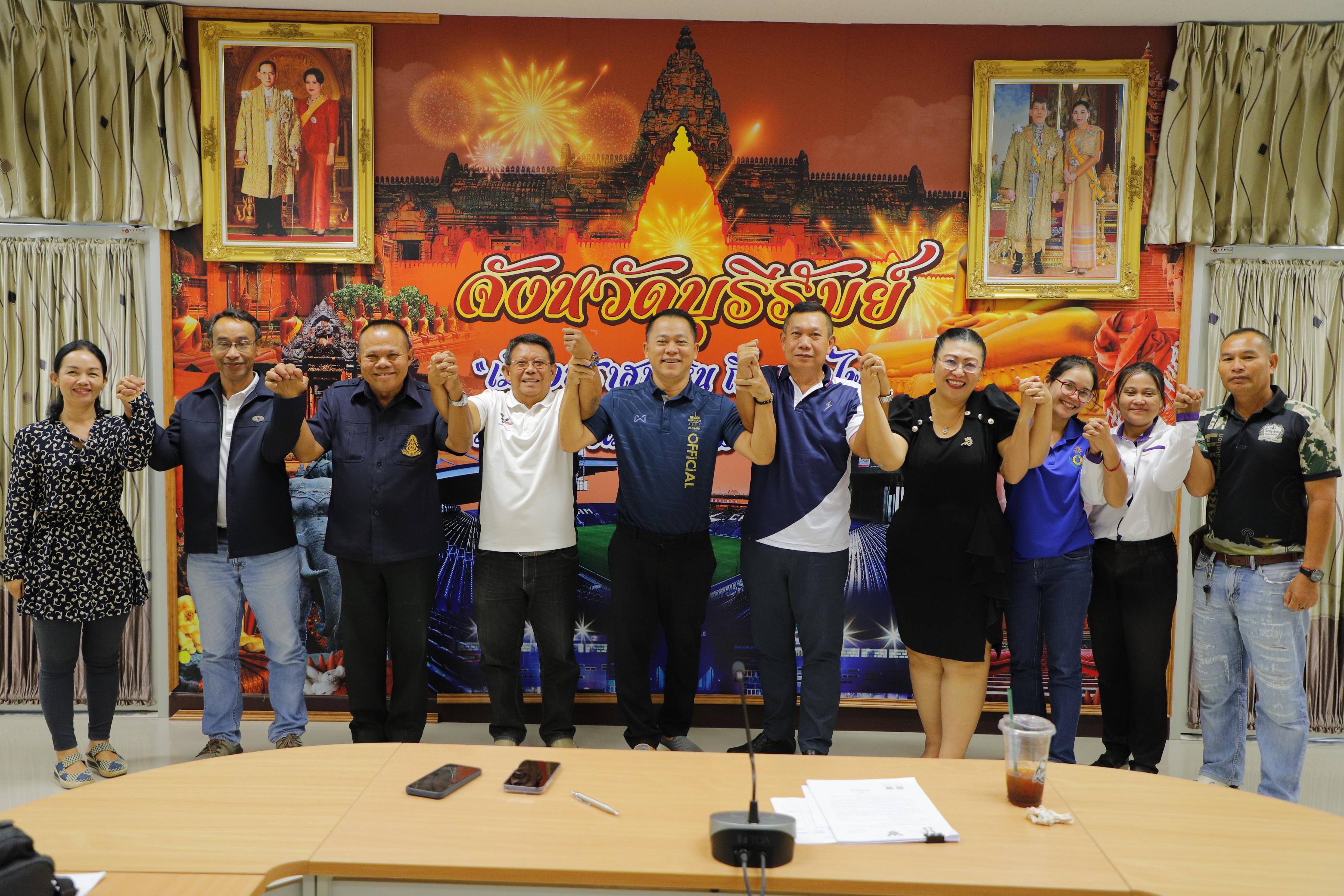 สื่อมวลชนบุรีรัมย์ พร้อมสนับสนุนงานด้านการประชาสัมพันธ์ การจัดการแข่งขันจักรยานยนต์ทางเรียบชิงแชมป์โลก &ldquo;PT Grand Prix of Thailand 2024&rdquo;